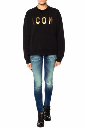 Printed lettering sweatshirt, zdjęcie 2 Printed lettering sweatshirt od Dsquared2